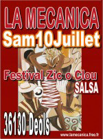 stage Salsa groupe Châteauroux