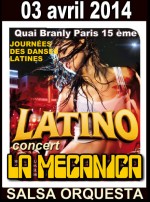 Orchestre de salsa au Quai Branly (Paris)