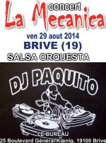 Concert salsa Brive