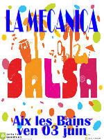 salsa à Aixe les Bains plage