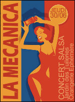 salsa Orangerie éphémère jardin tuileries paris